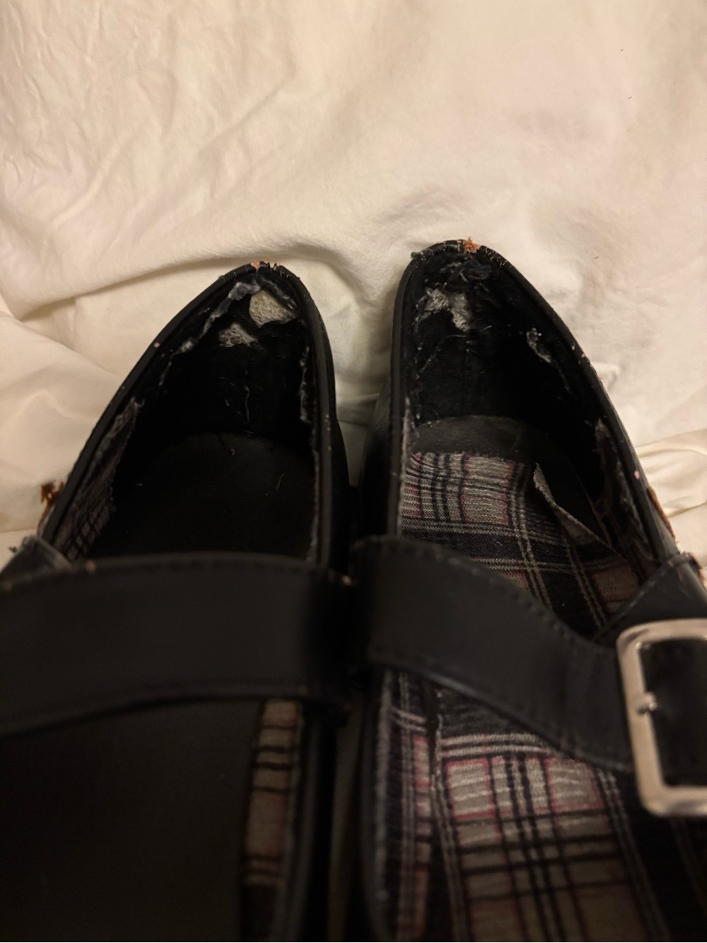 Black Cat Mary Jane Platform Cute Goth Novelty Shoes Sz 7.5 - Picture 13 of 15